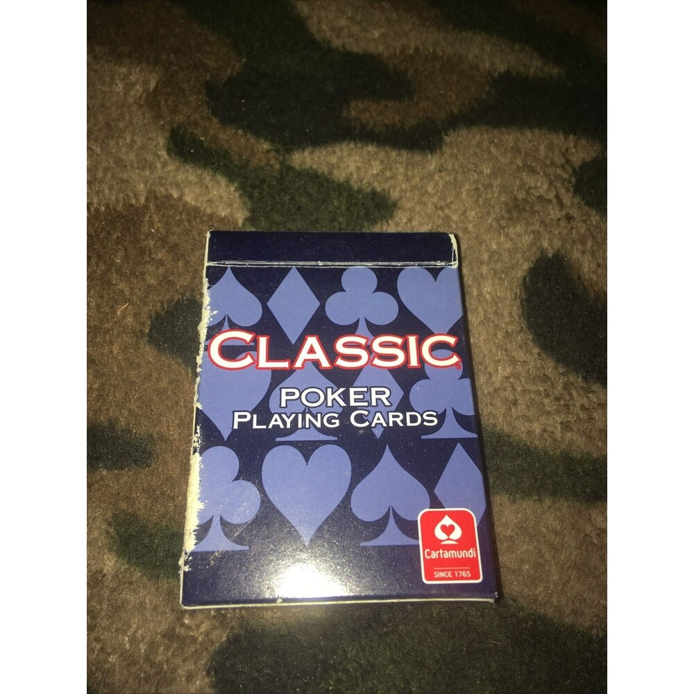 Vintage Cartamundi Classic Playing Cards Open And Complete With 2 Jokers